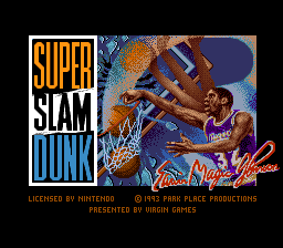 Super Slam Dunk screenshot 3 for Super Nintendo